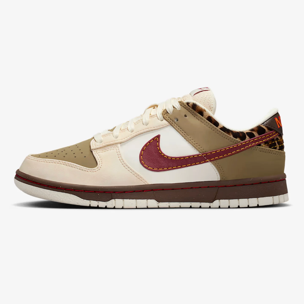 Khaki Leopard Dunks