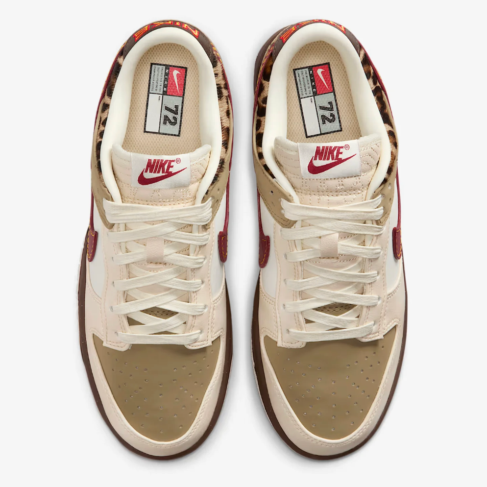 Khaki Leopard Dunks
